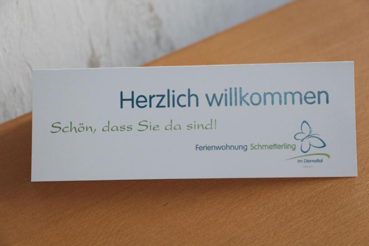 Ferienwohnung Schmetterling Trendelburg Exterior foto