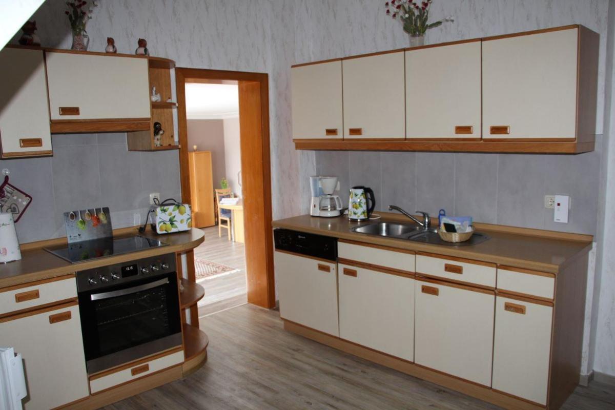 Ferienwohnung Schmetterling Trendelburg Exterior foto